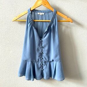 High neck powder top